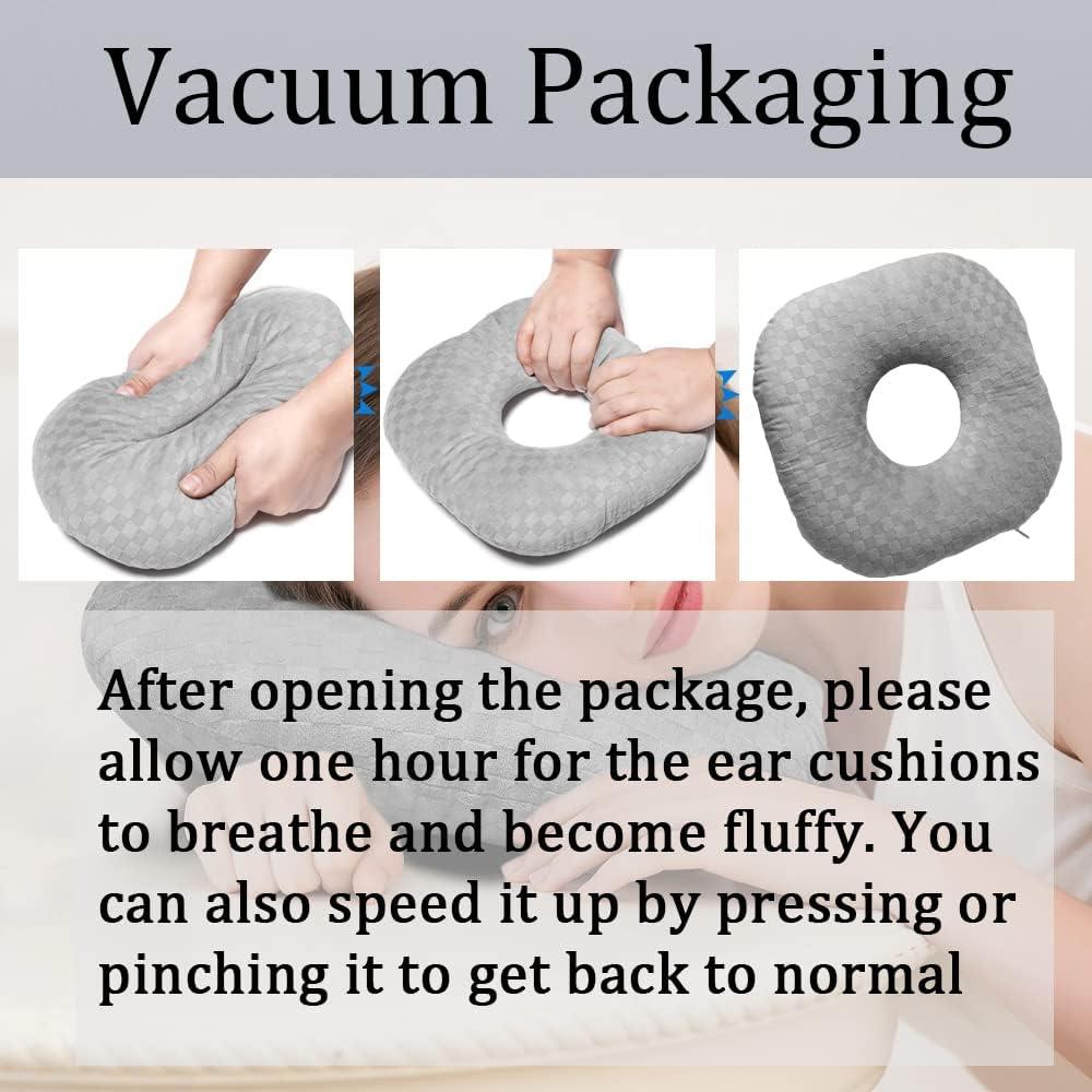 Almohada para Perforación de Orejas Wuronsa Gris 22.86 cm