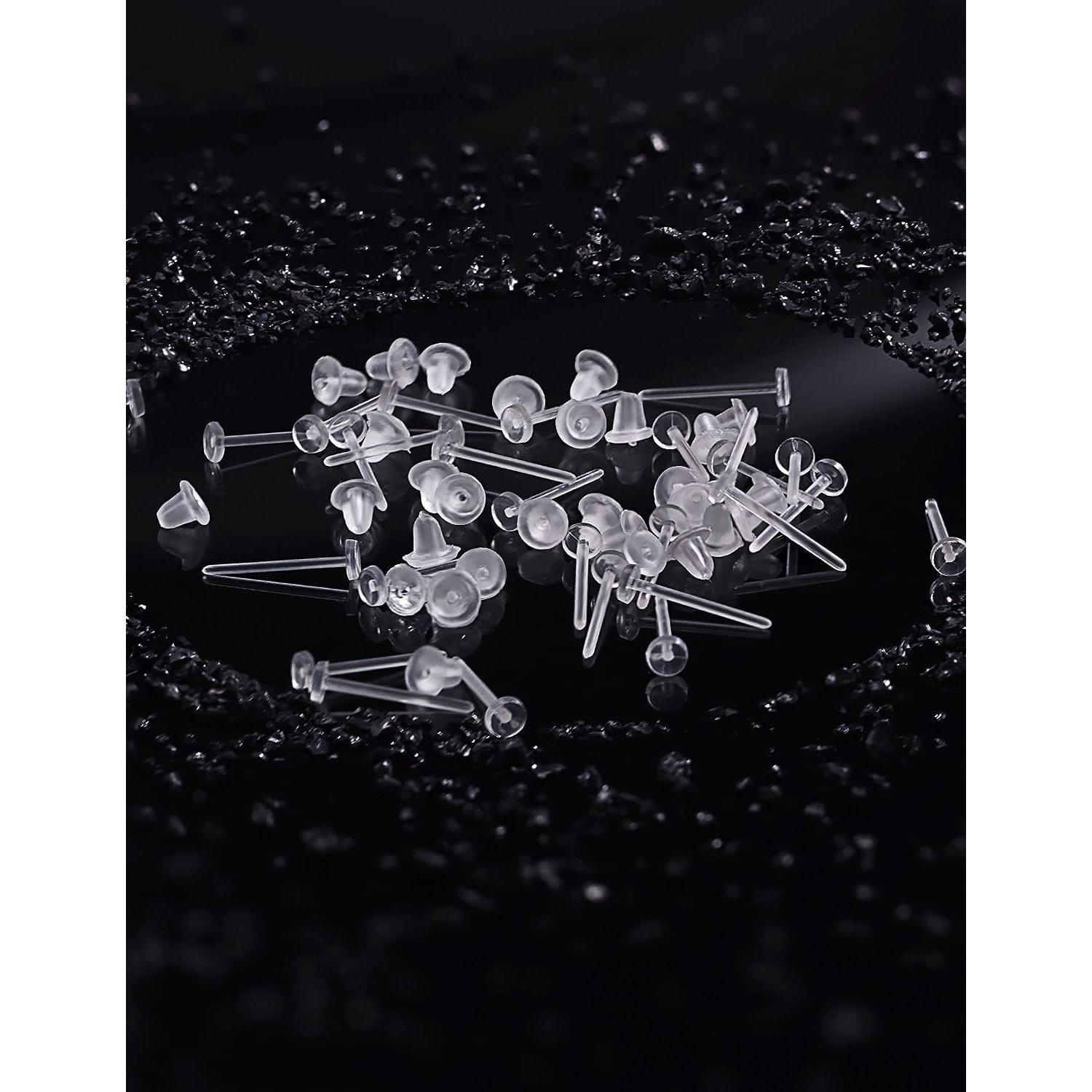 Aretes de Plástico Jenxnjsjo para Perforación Grado Médico