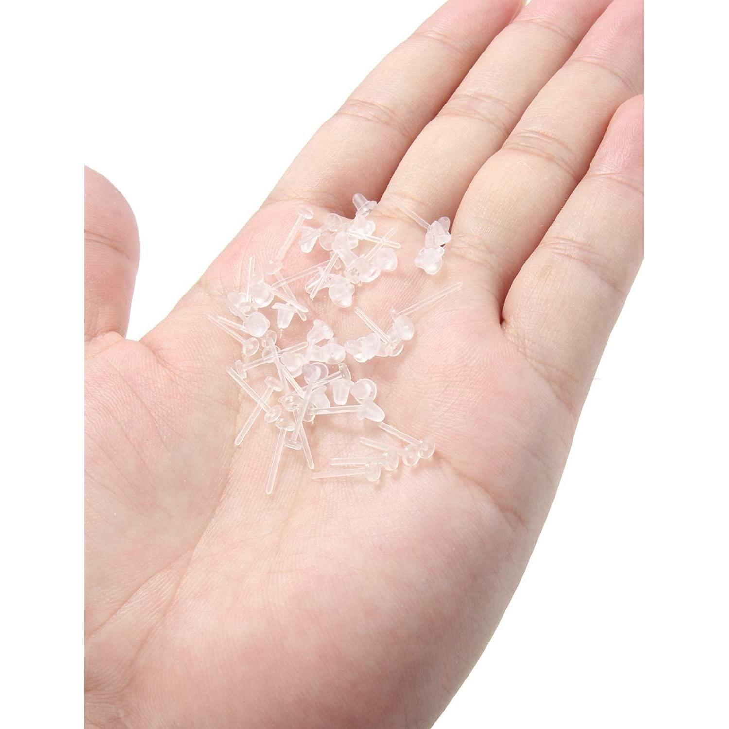 Aretes de Plástico Jenxnjsjo para Perforación Grado Médico