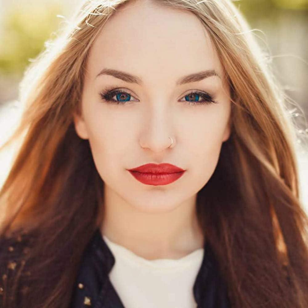 Juego de 24 Anillos de Nariz de Acero Inoxidable Angel King