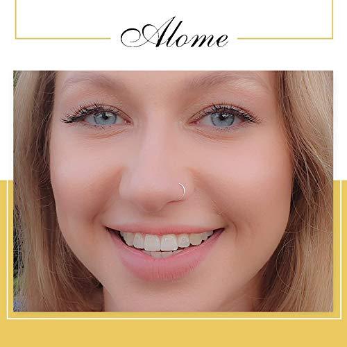 Anillo de Nariz de Plata Esterlina 925 Hecho a Mano 7mm