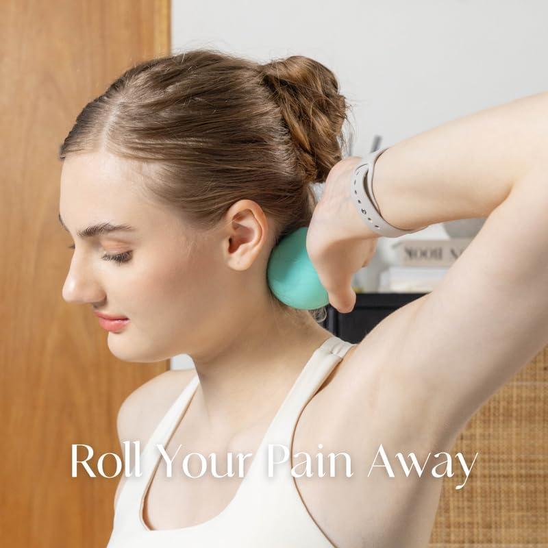 Conjunto de Masaje Tumaz 3 en 1 - Rodillo y Pelotas para Pies