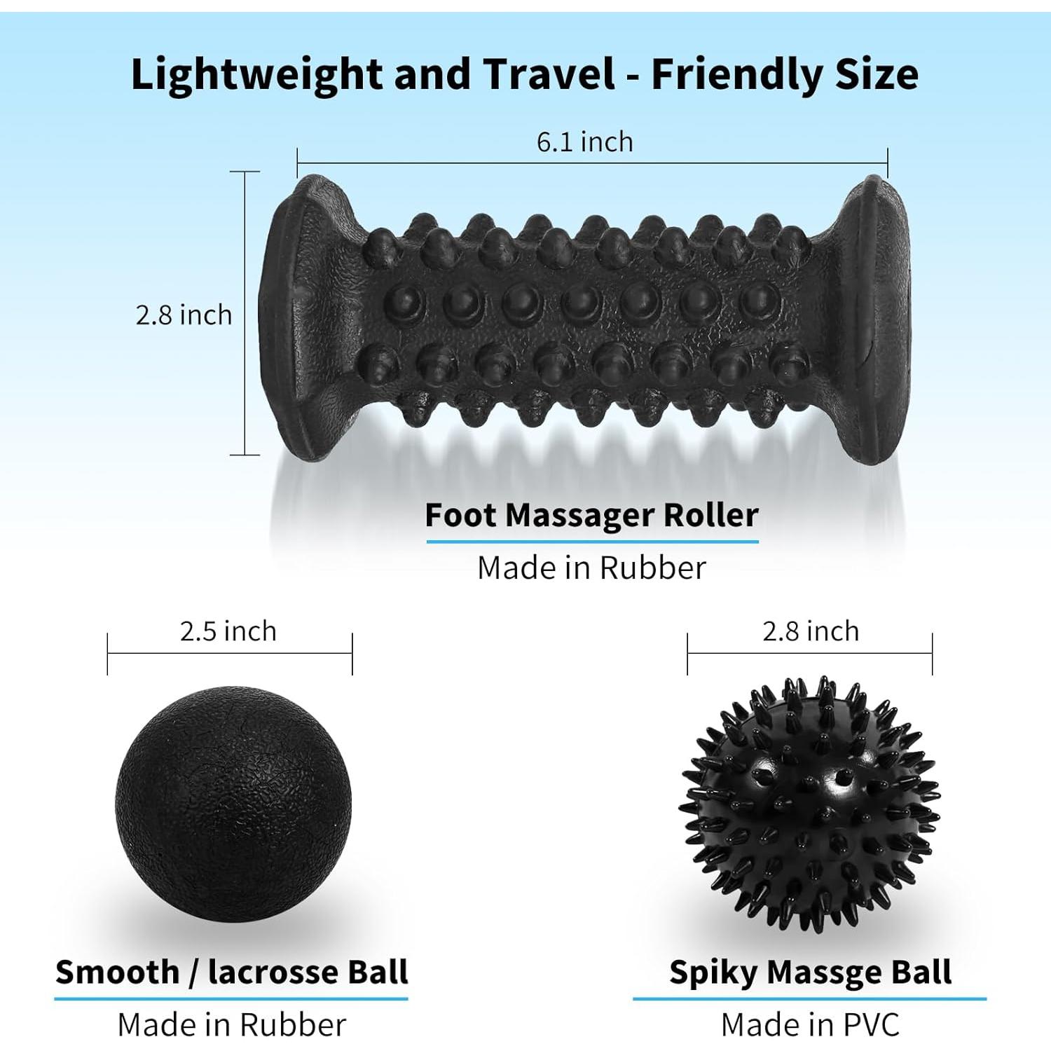 Set de Masaje para Alivio de Fascitis Plantar QLDT