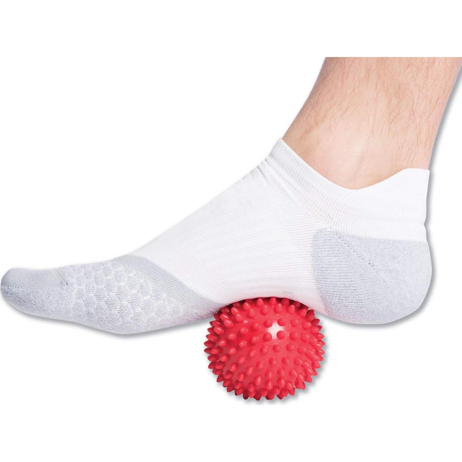 Bola de Masaje Espinosa Pro-Tec Athletics PTSpike 7.6cm Roja