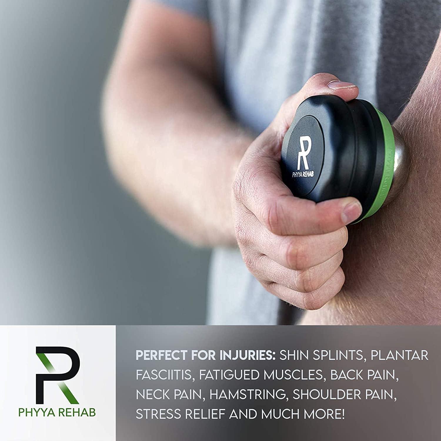 Rodillo de Masaje Frío Phyya Rehab 6.35 cm para Alivio Muscular