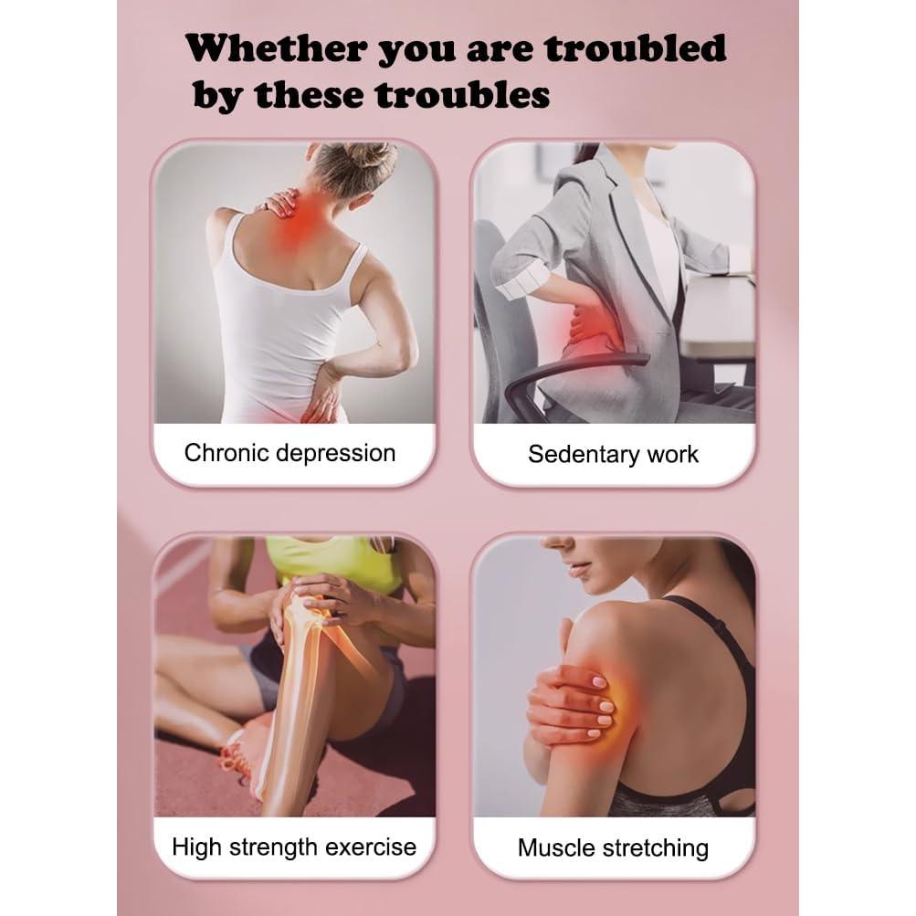 Bola de Masaje AKOAK 8.5cm PVC Verde Neón para Dolor Muscular