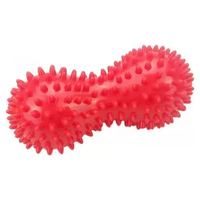 Soft Prick Massage Peanut Balls, Pressure Reflexology, Peanut Massager, Myofascial Relief for Foot Fasciitis - 1 Pack (Red)