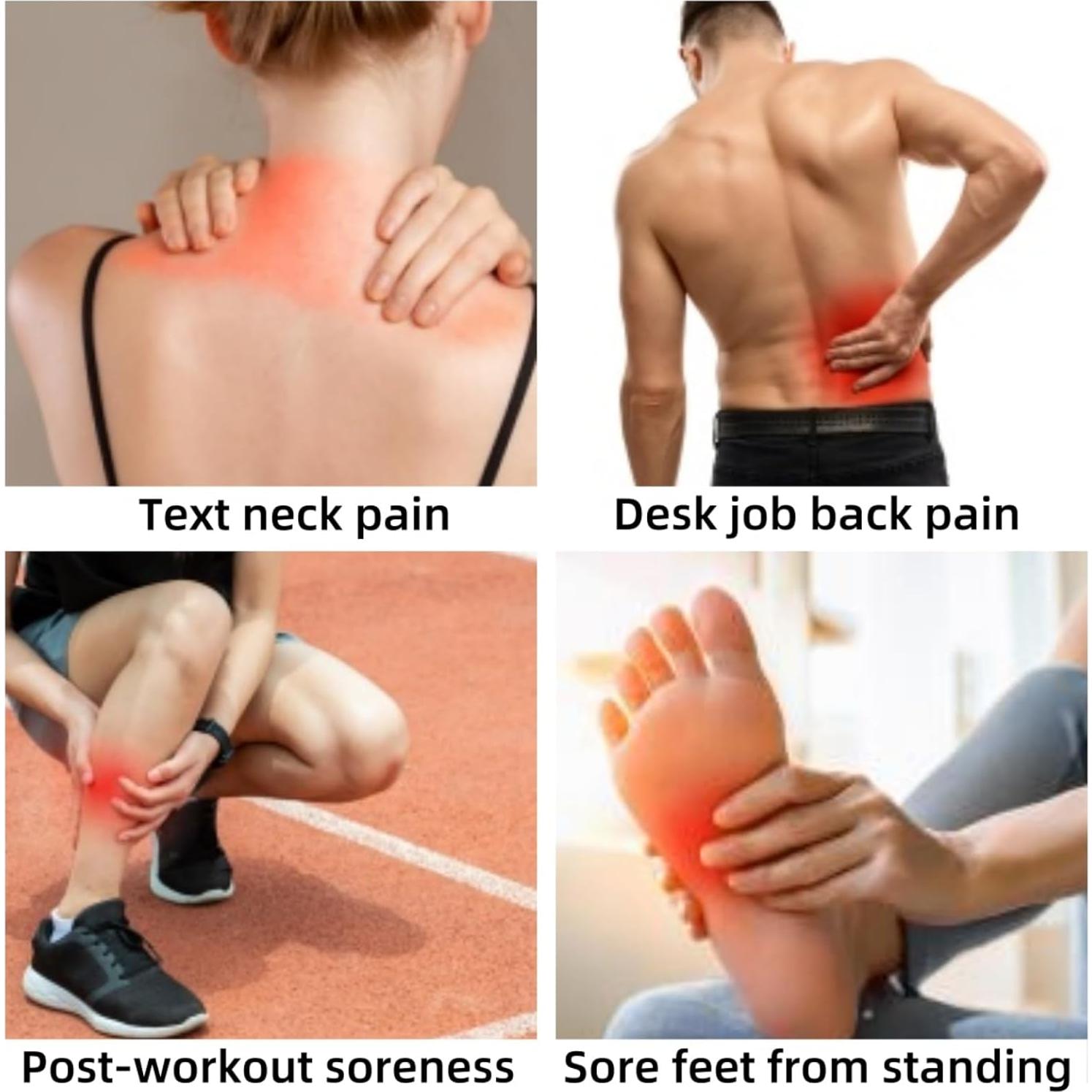 Juego de Pelotas de Masaje LUKYPORT para Alivio Muscular