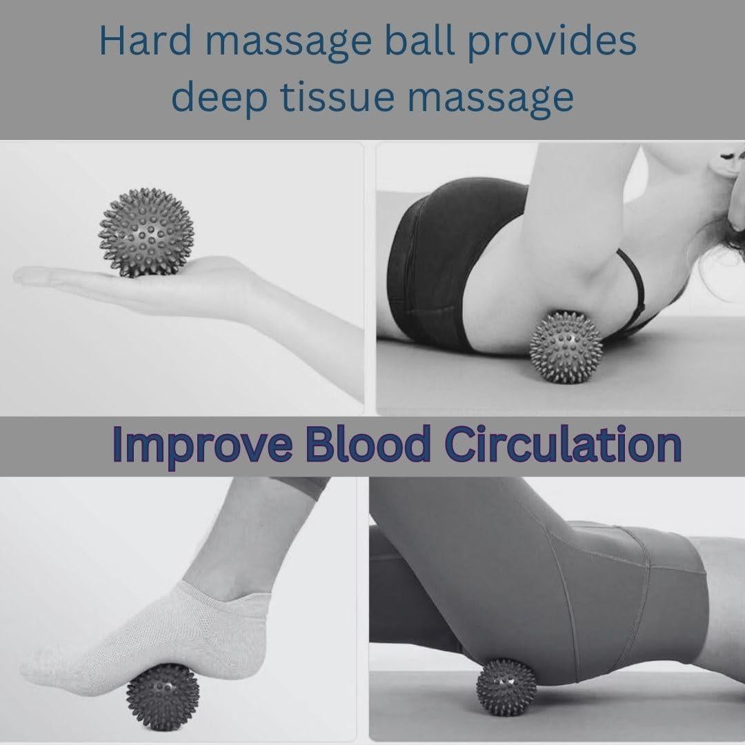 Bolas de Masaje Espinosas Comfilux para Alivio de Dolor