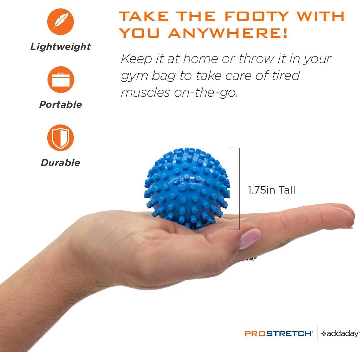 Bola de Masaje ProStretch Footy para Alivio de Fascitis Plantar