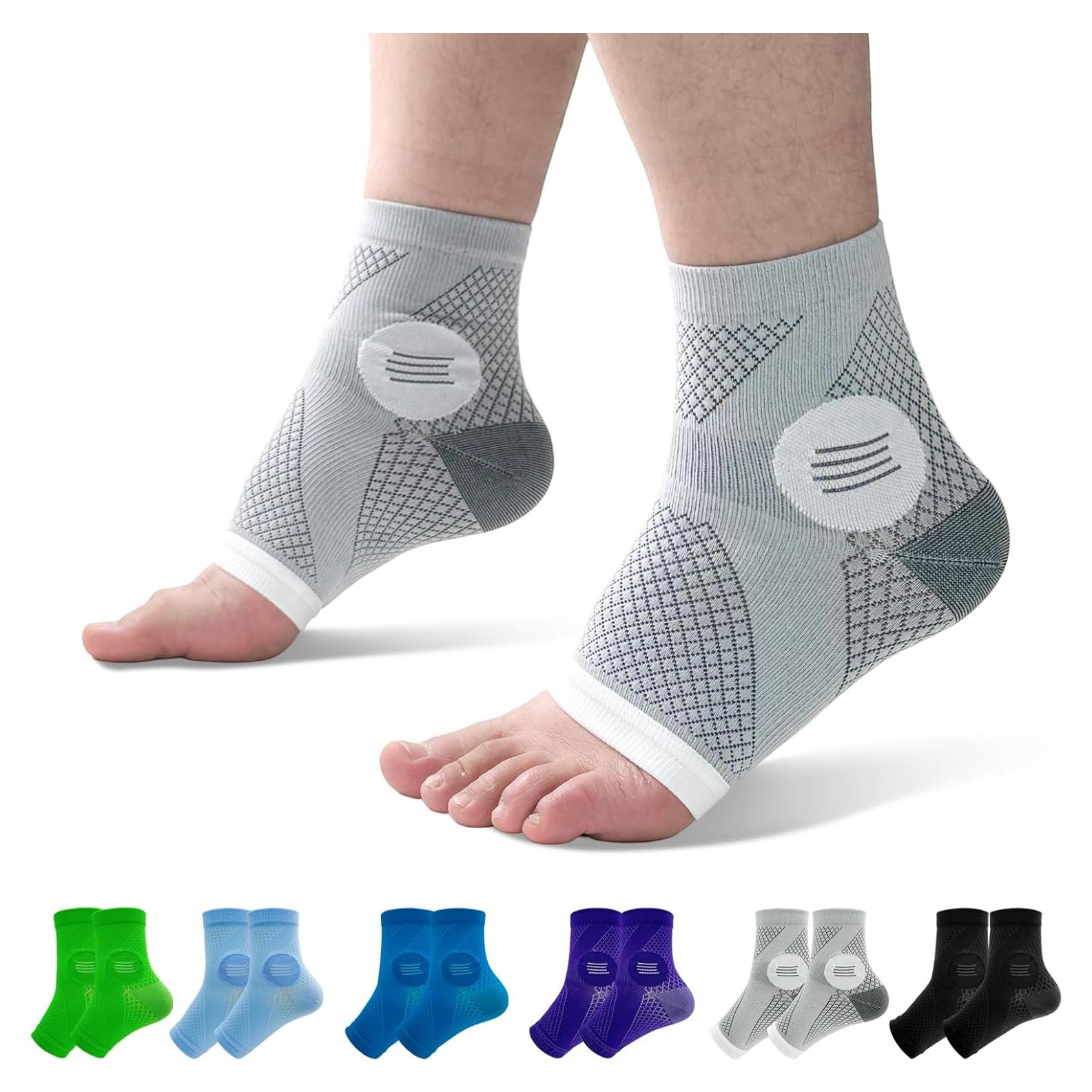 Calcetines de Compresión Sin Dedos Sagry para Neuropatía - Grande