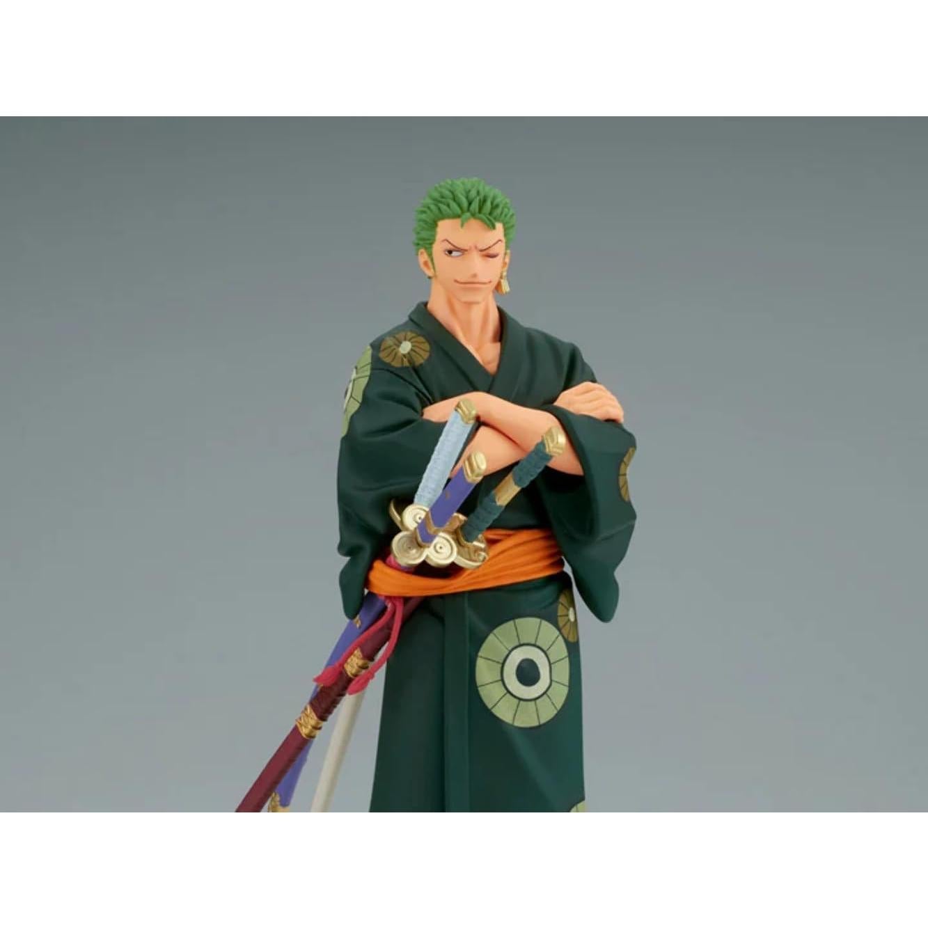 Figura Banpresto Zoro Yukata 17 cm One Piece DXF