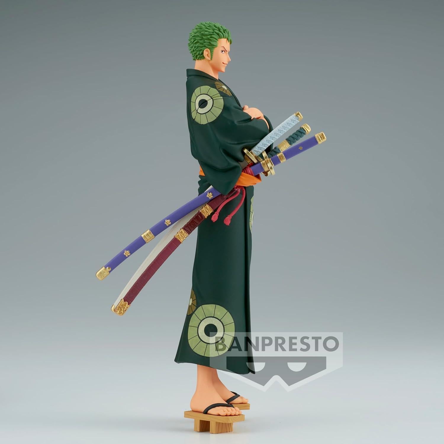 Figura Banpresto Zoro Yukata 17 cm One Piece DXF