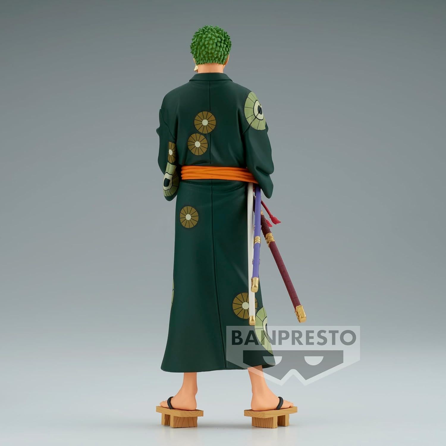 Figura Banpresto Zoro Yukata 17 cm One Piece DXF