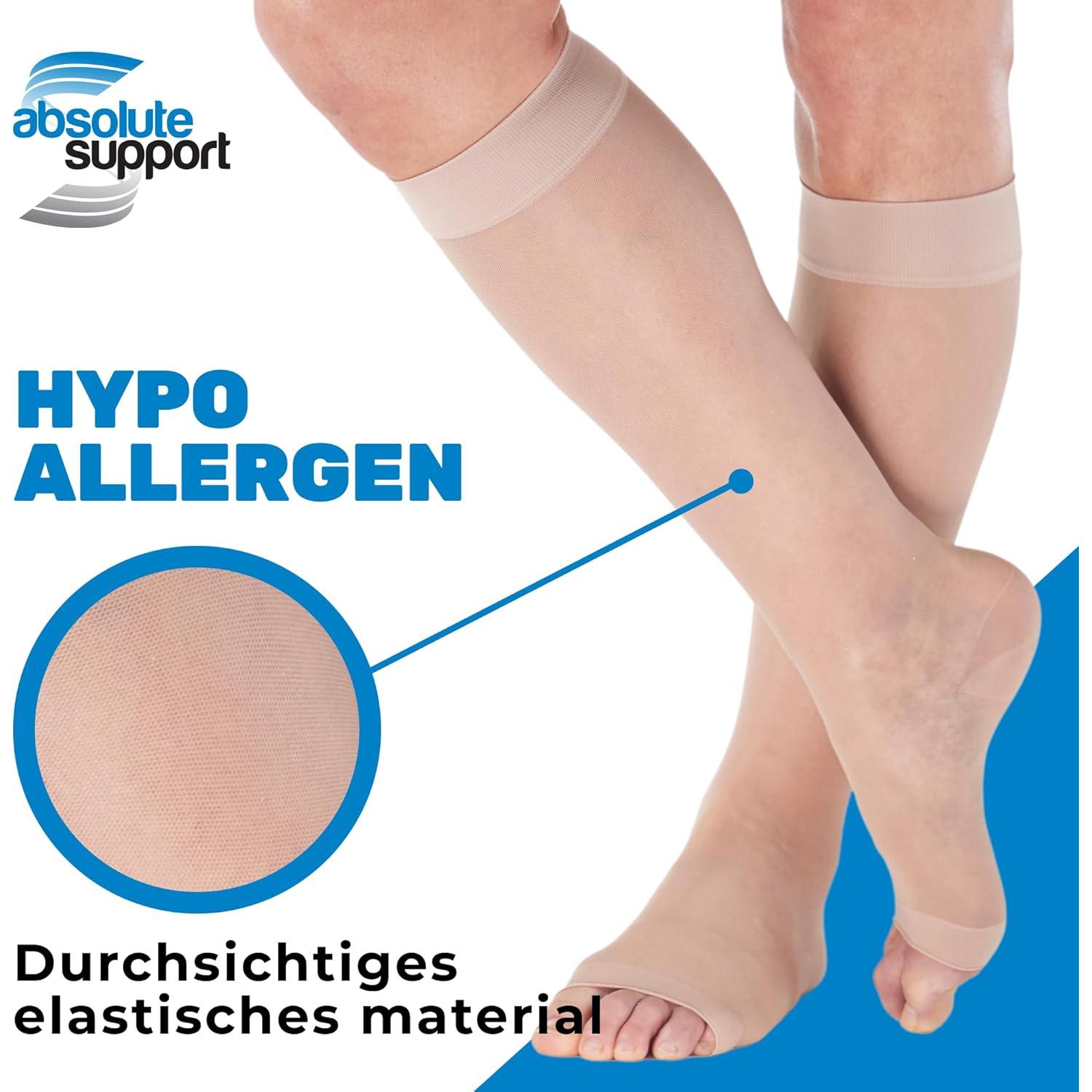 Calcetines de Compresión Mujeres Absolute Support Grande 15-20 mmHg