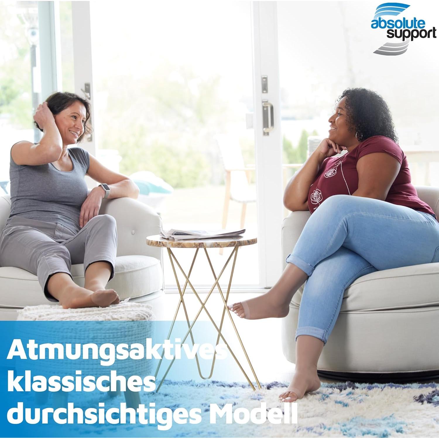 Calcetines de Compresión Mujeres Absolute Support Grande 15-20 mmHg