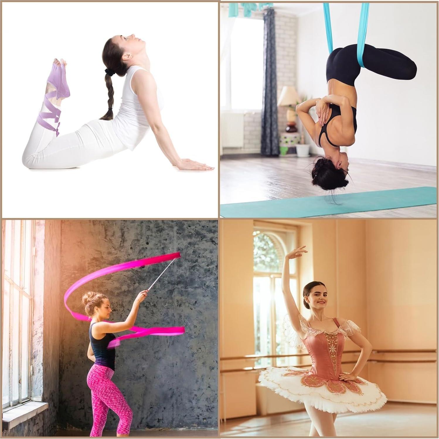 Calcetines Antideslizantes para Yoga y Pilates Swan - 3 Pares