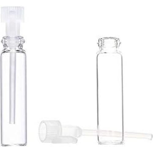 Botellas de Vidrio Vacías 1ml JJKMALL - 100 Piezas para Perfume