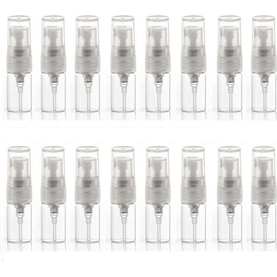 30 Mini Botellas Spray de Vidrio 2ml Elfenstall para Viaje