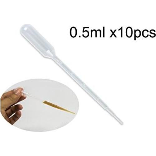 Botellas de Vidrio Ámbar 1ml Elfenstall - 100pcs + 10 Pipetas