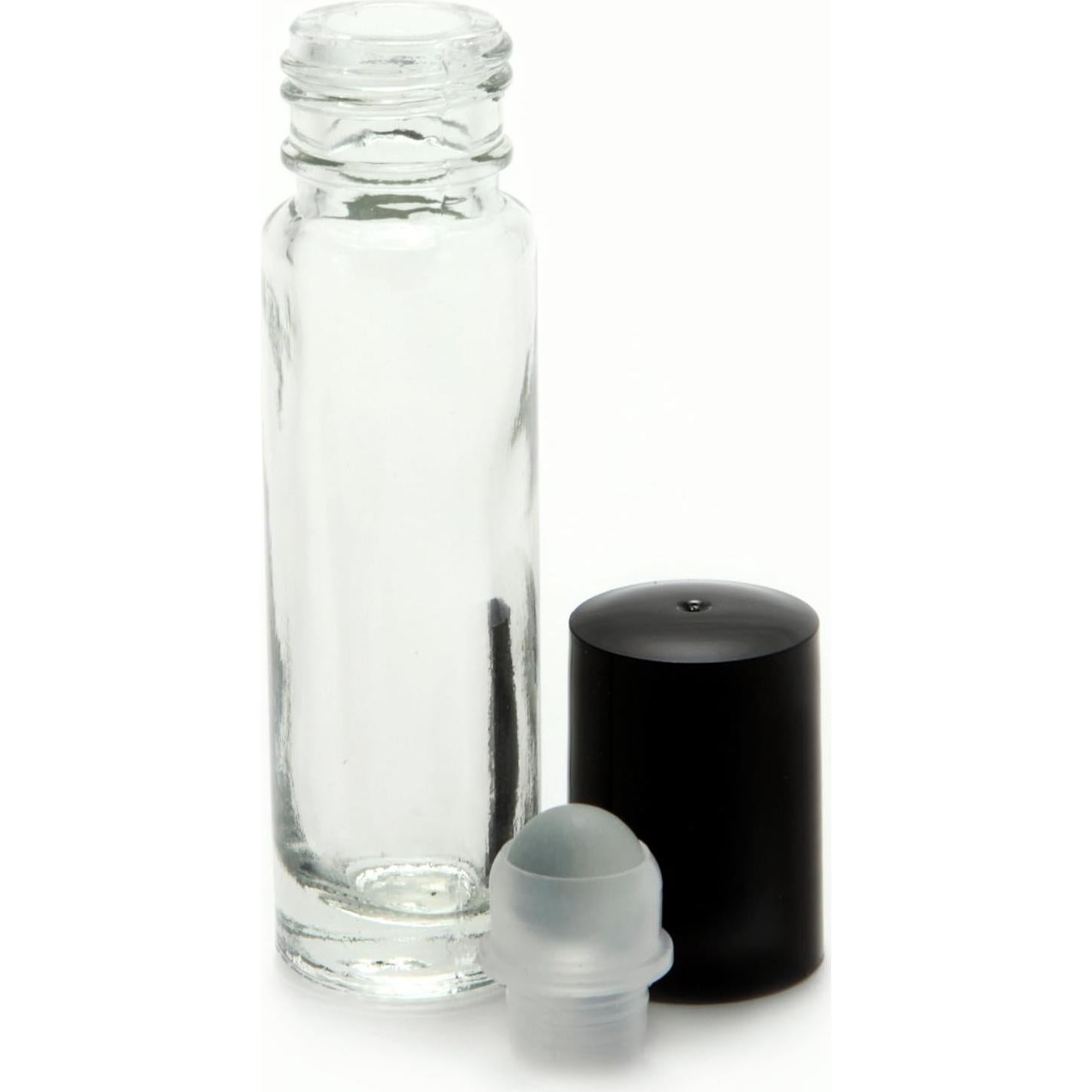 24 Botellas de Vidrio Roll On 10 ml Vivaplex con Cuentagotas