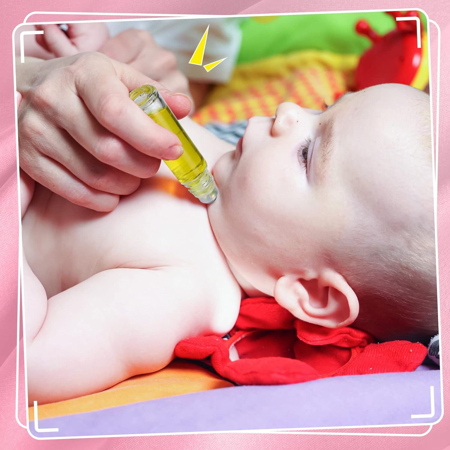 96 Botellas de Rodillo de Aceite Esencial 10ml SEEWEY A Prueba de Fugas