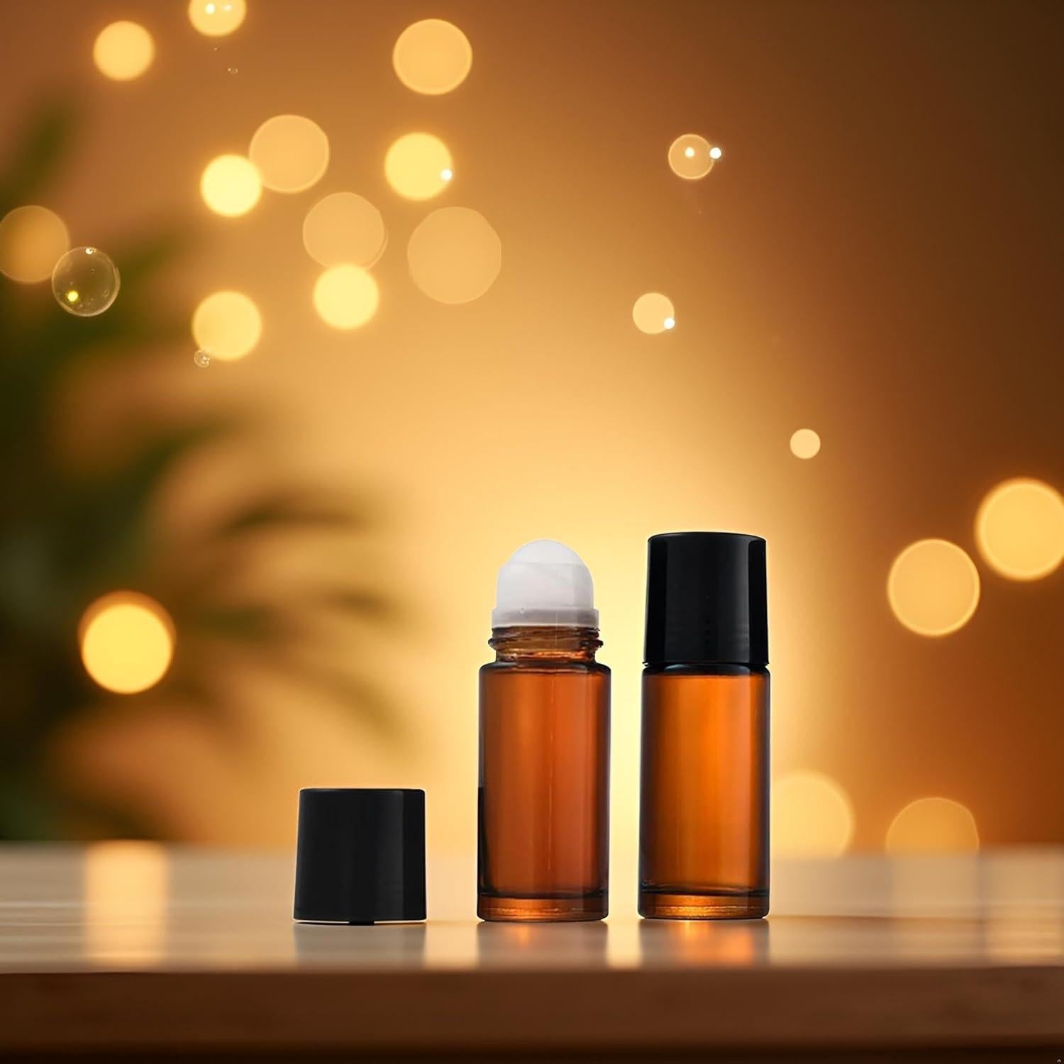 2 Botellas de Vidrio 30ml Galepromot para Aceites Esenciales