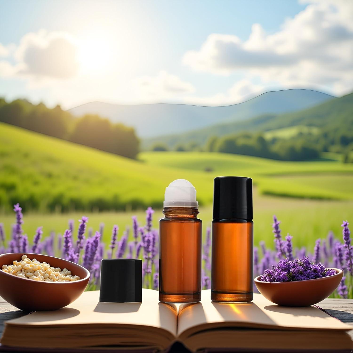 2 Botellas de Vidrio 30ml Galepromot para Aceites Esenciales