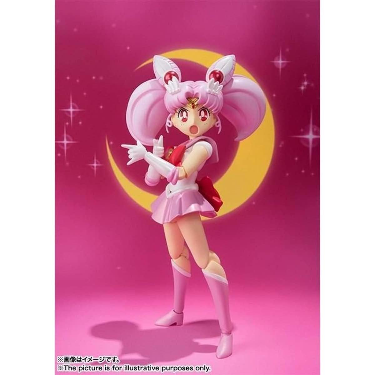 Figura de Acción Sailor Chibi Moon Bandai S.H.Figuarts 15+