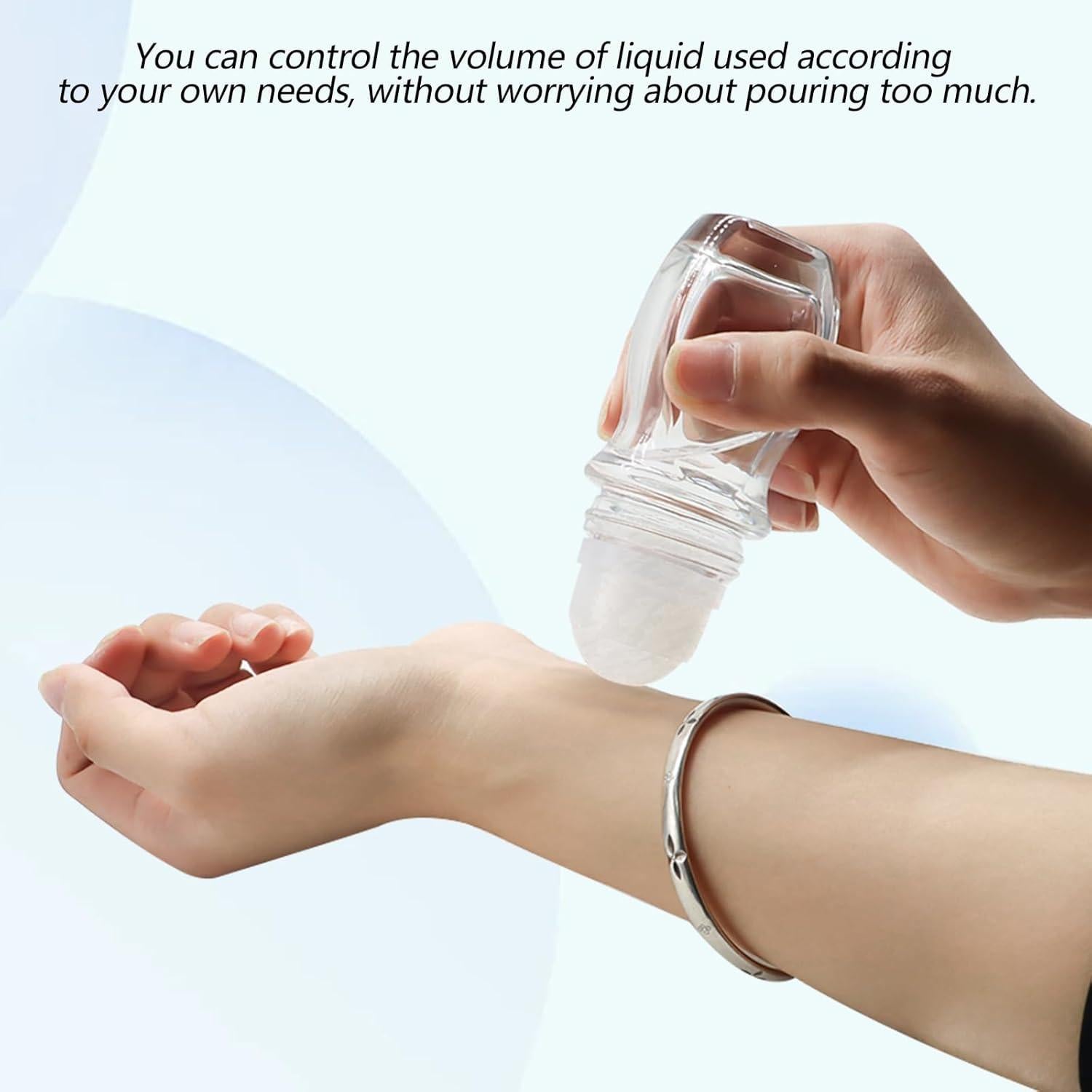 Botellas de Vidrio Reutilizables Yasdyri 30ml 2 Pcs