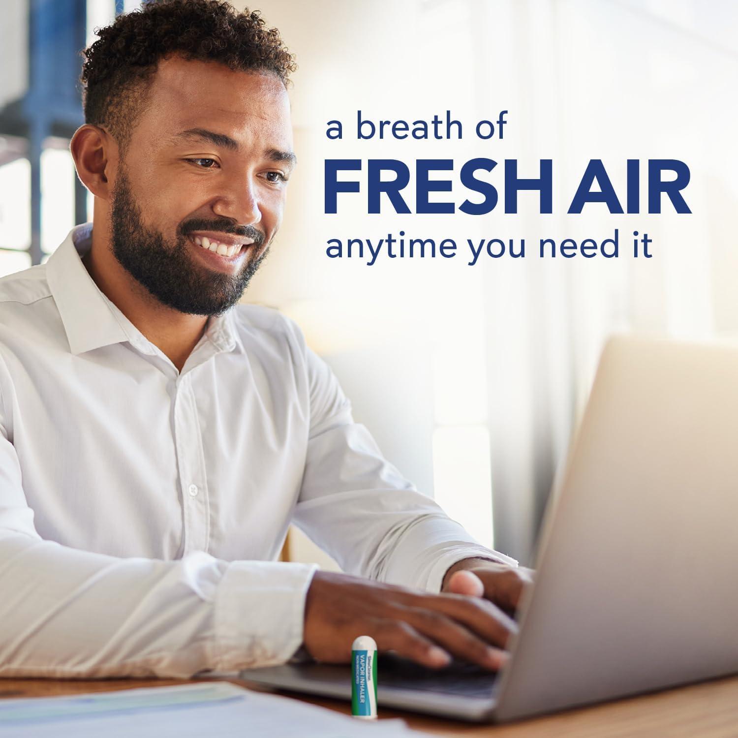 Inhalador de Vapor SinuCleanse Portátil Eucalipto - Paquete de 3