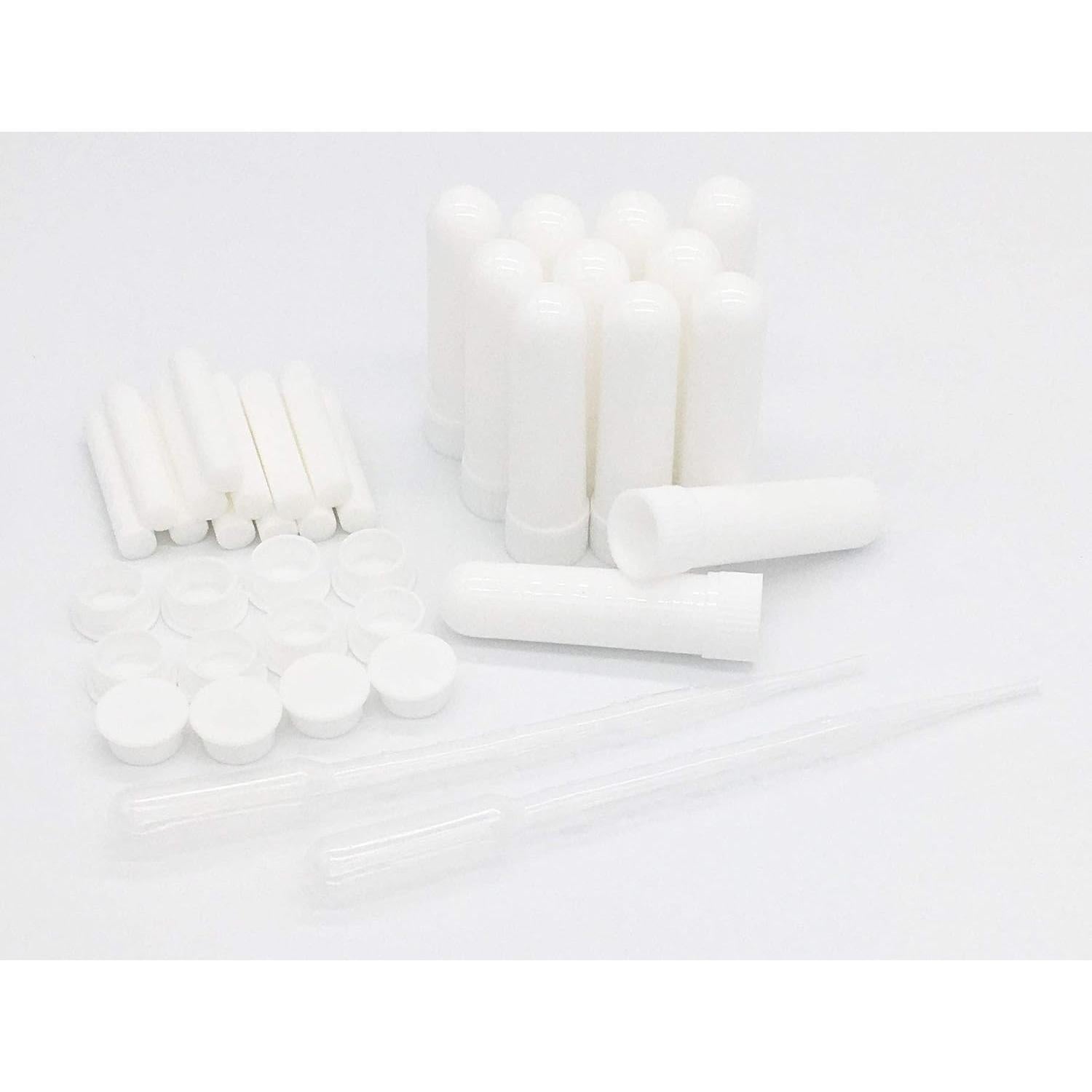 Juego de 12 Inhaladores Nasales de Aromaterapia Zison