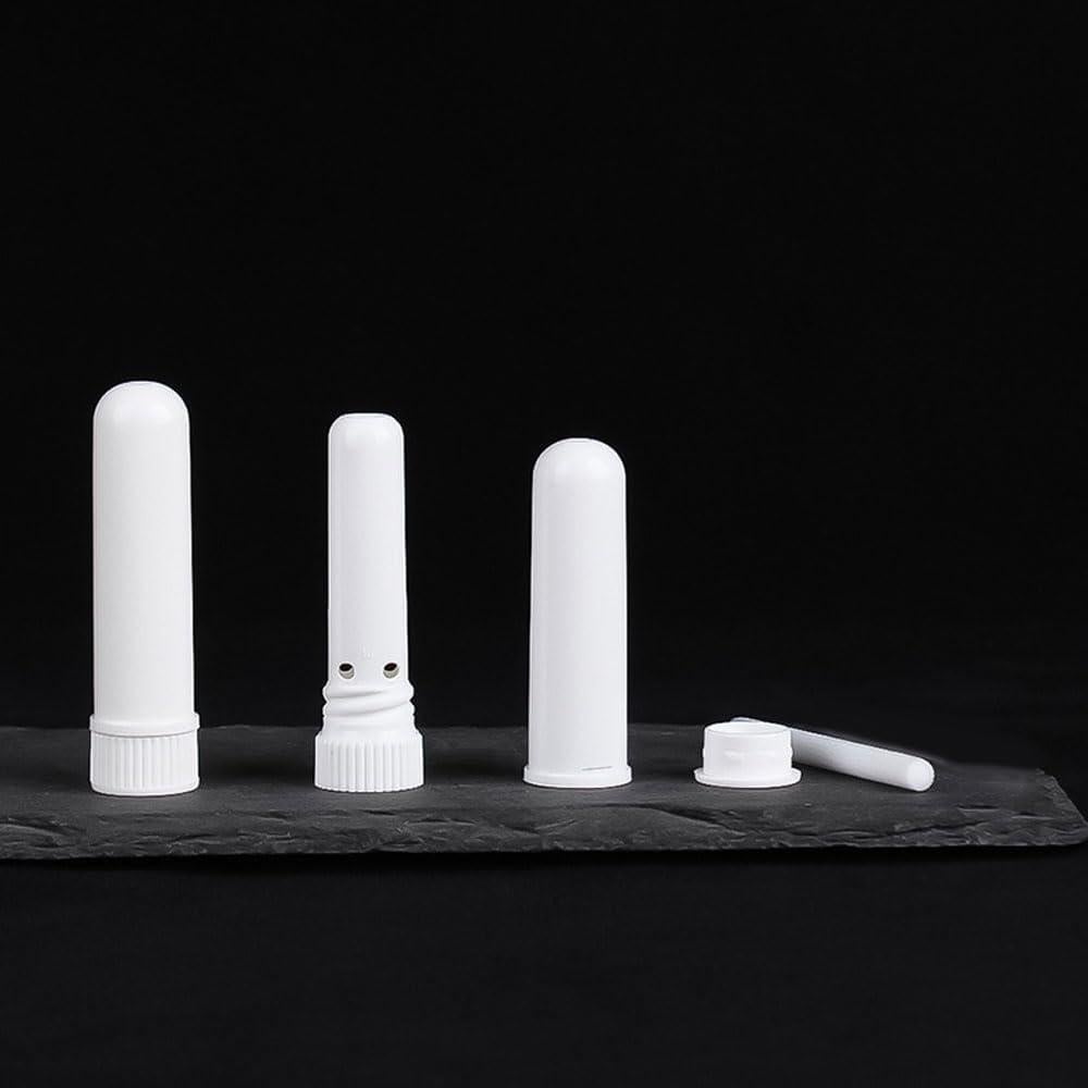 Juego de 12 Inhaladores Nasales de Aromaterapia Zison