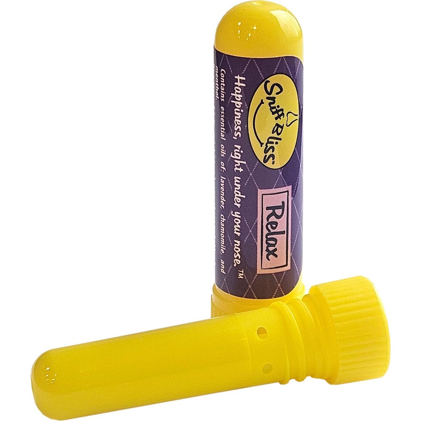 Inhaladores de Aromaterapia Nasal Sniff Bliss - 3 Paquetes