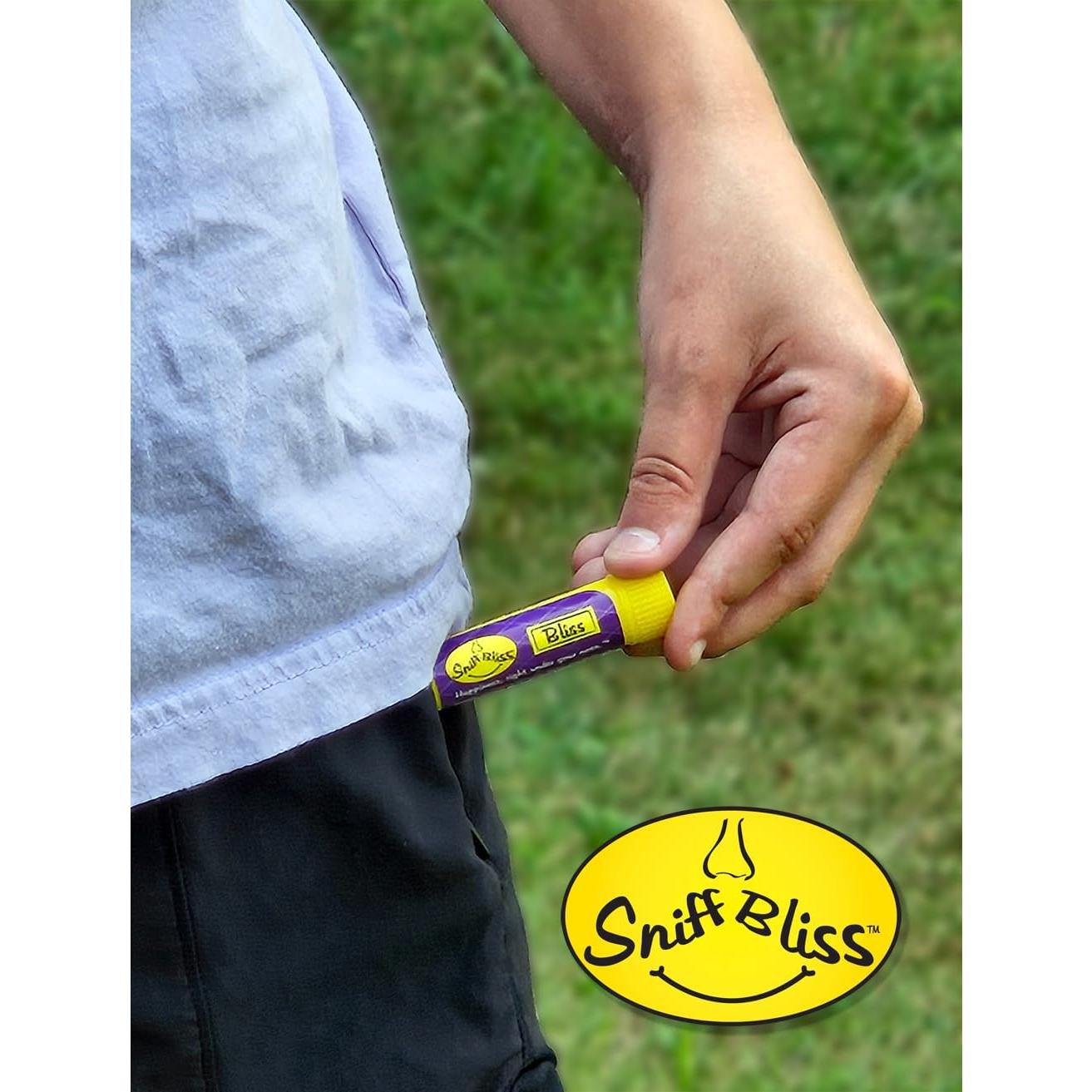 Inhaladores de Aromaterapia Nasal Sniff Bliss - 3 Paquetes