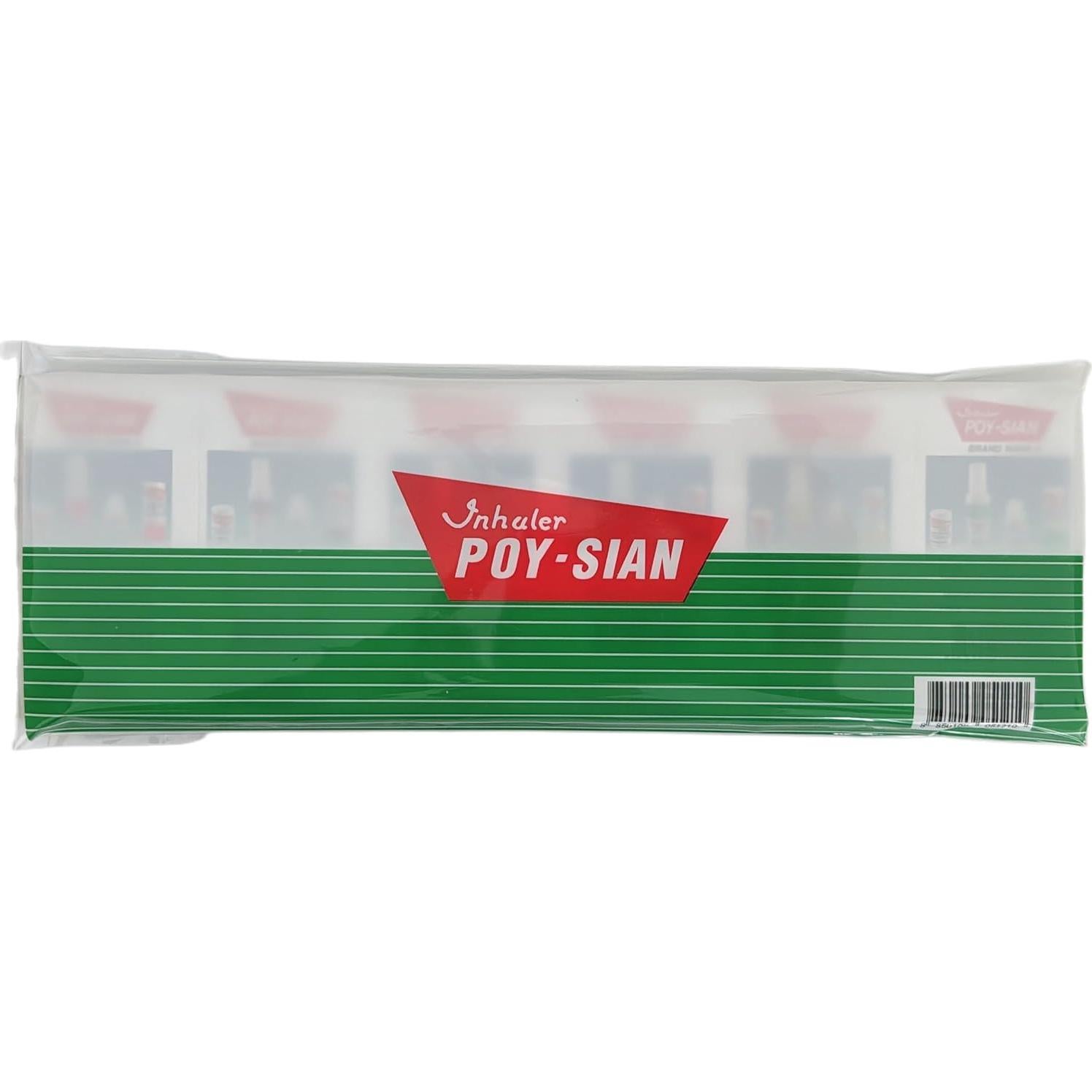 Inhalador Nasal Aromaterapia POY-SIAN Mark II - 6 Piezas