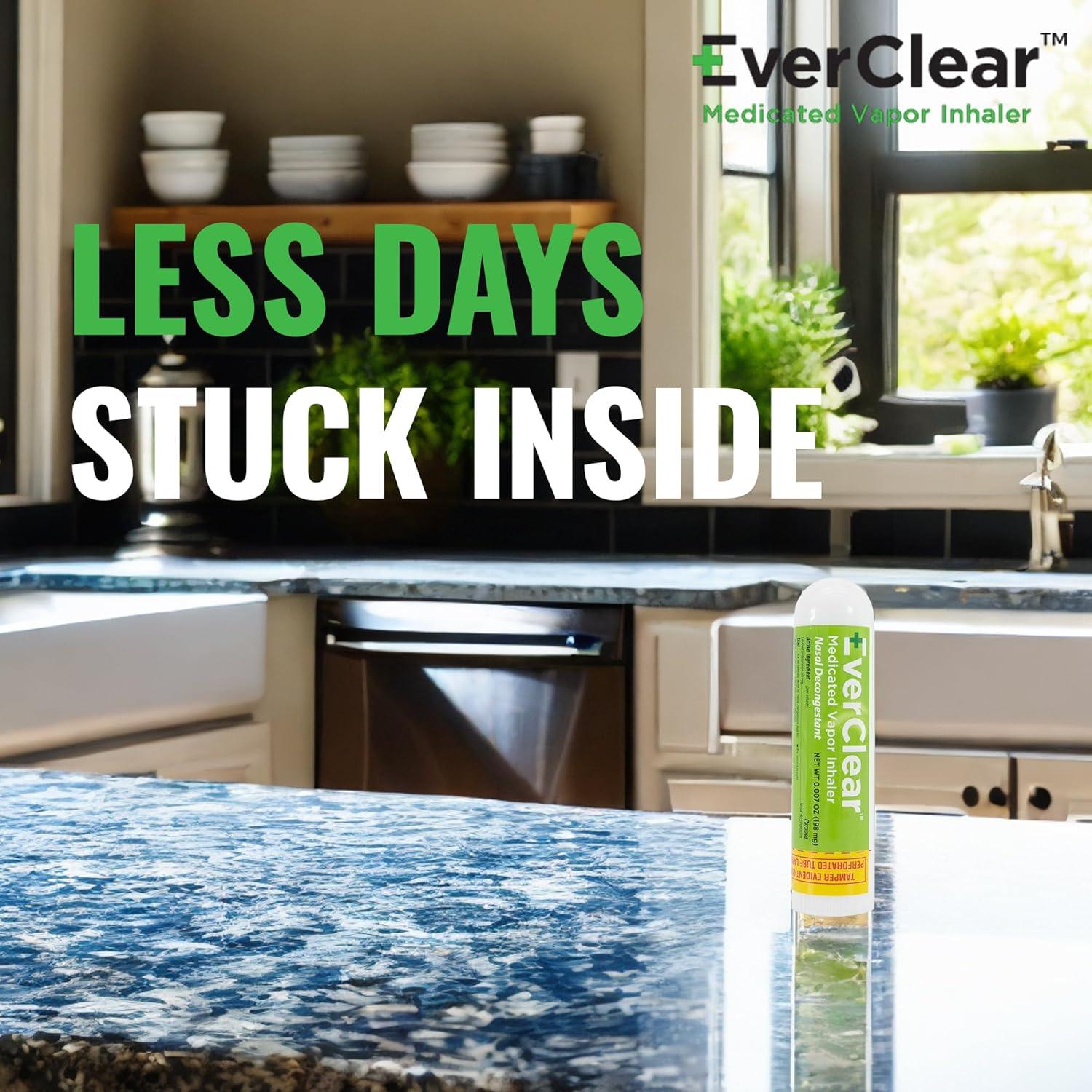 Inhalador Descongestionante Nasal EverClear 0.2 ml - Alivio Alergias