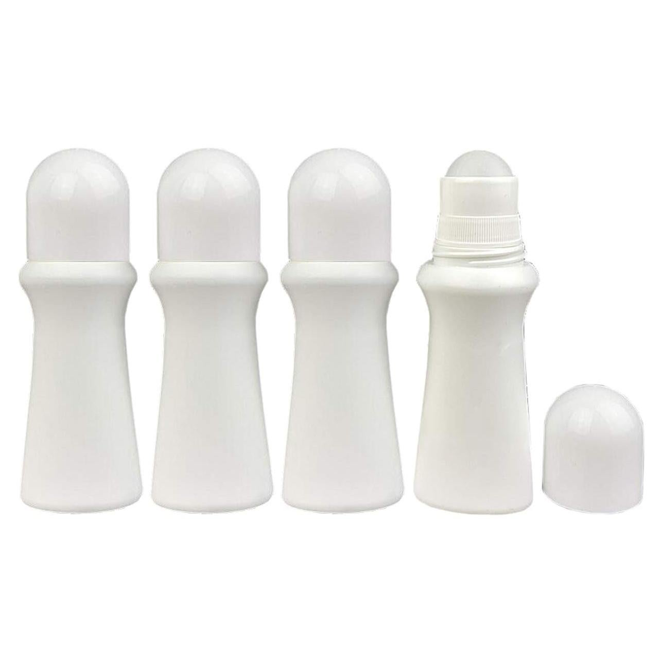 4 Botellas Vacías Recargables Roll On 75ml lasenersm - Cuidado DIY