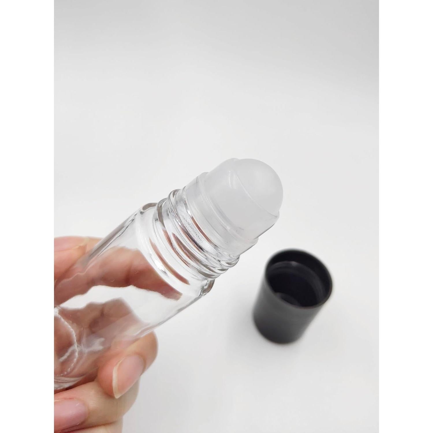 4 Botellas de Rodillo de Vidrio 30ml YYNGJCK para Aceites