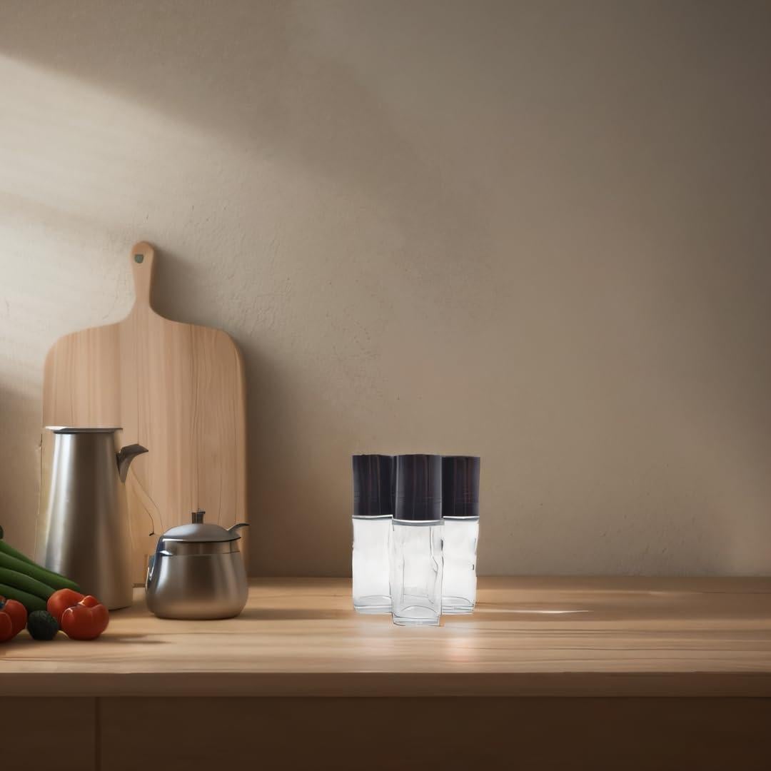 4 Botellas de Rodillo de Vidrio 30ml YYNGJCK para Aceites