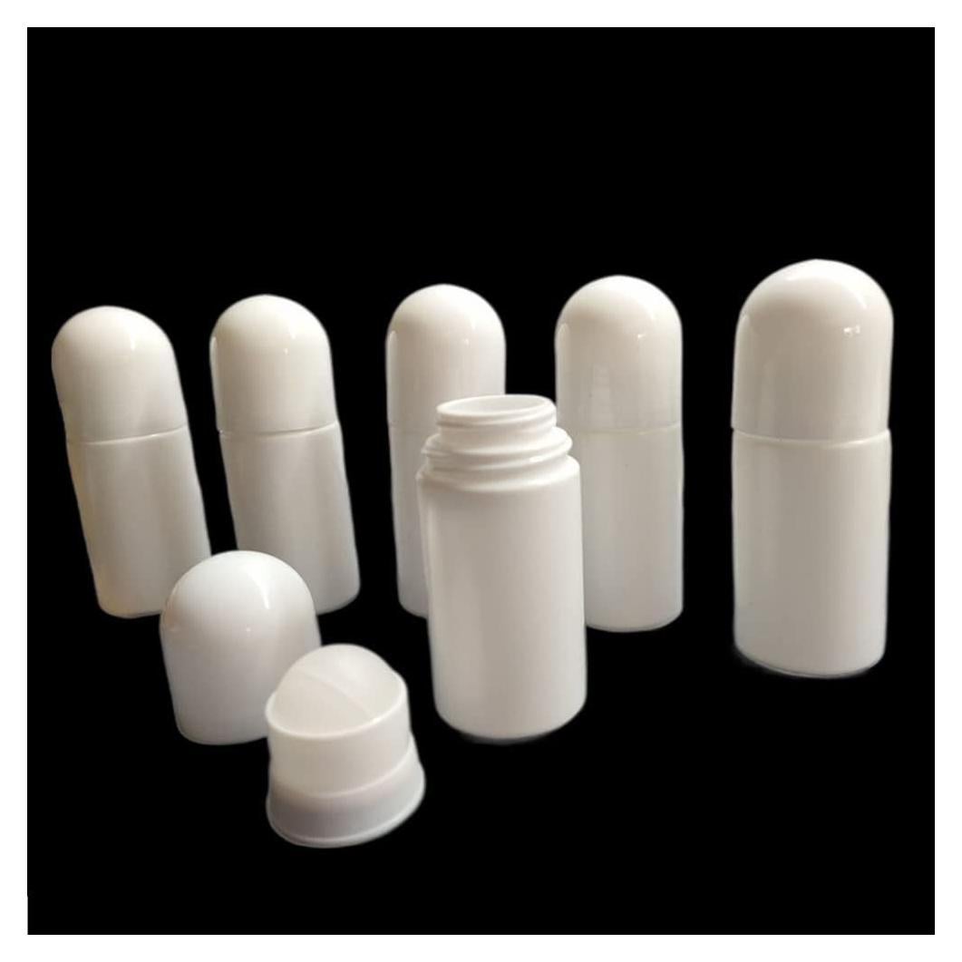 Botellas de Rodillo Vacías Ebonee 50ml Reutilizables x6