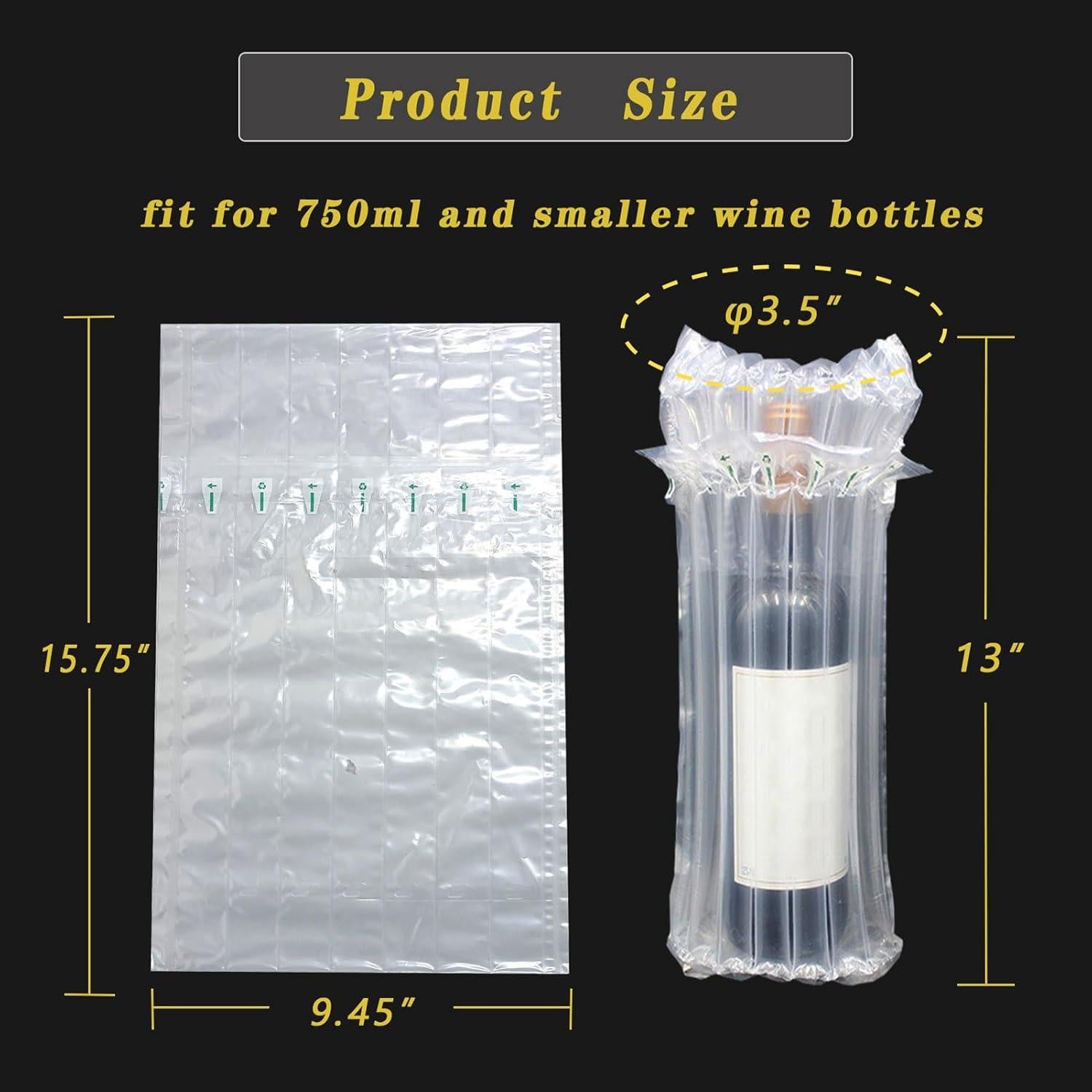 10 Fundas Protectoras para Botellas de Vino STAYWILD