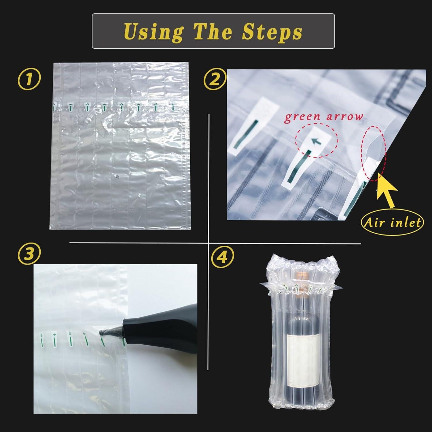 10 Fundas Protectoras para Botellas de Vino STAYWILD