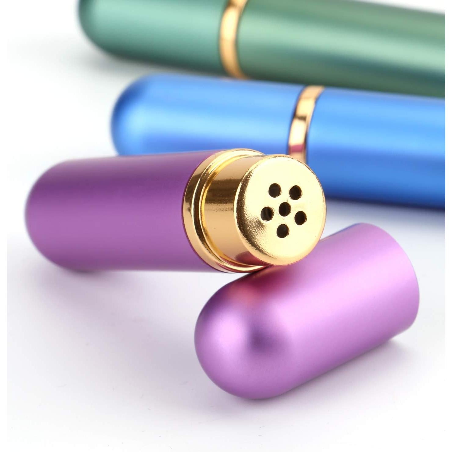 Juego de 8 Inhaladores Nasales Bekith de Aceite Esencial Recargables