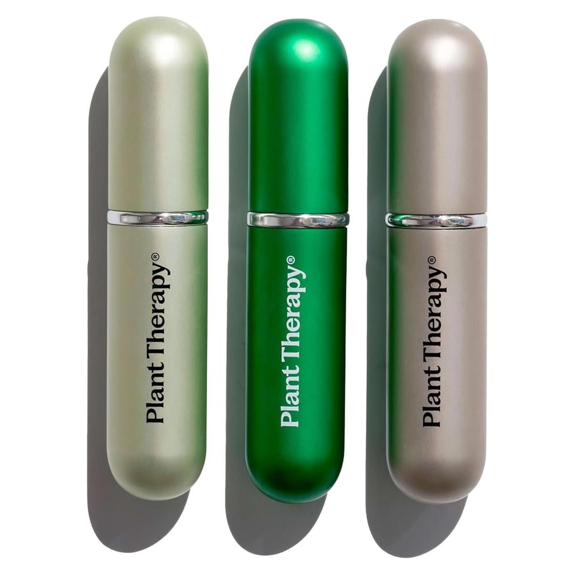 Inhalador Nasal de Aromaterapia Plant Therapy - Paquete de 3