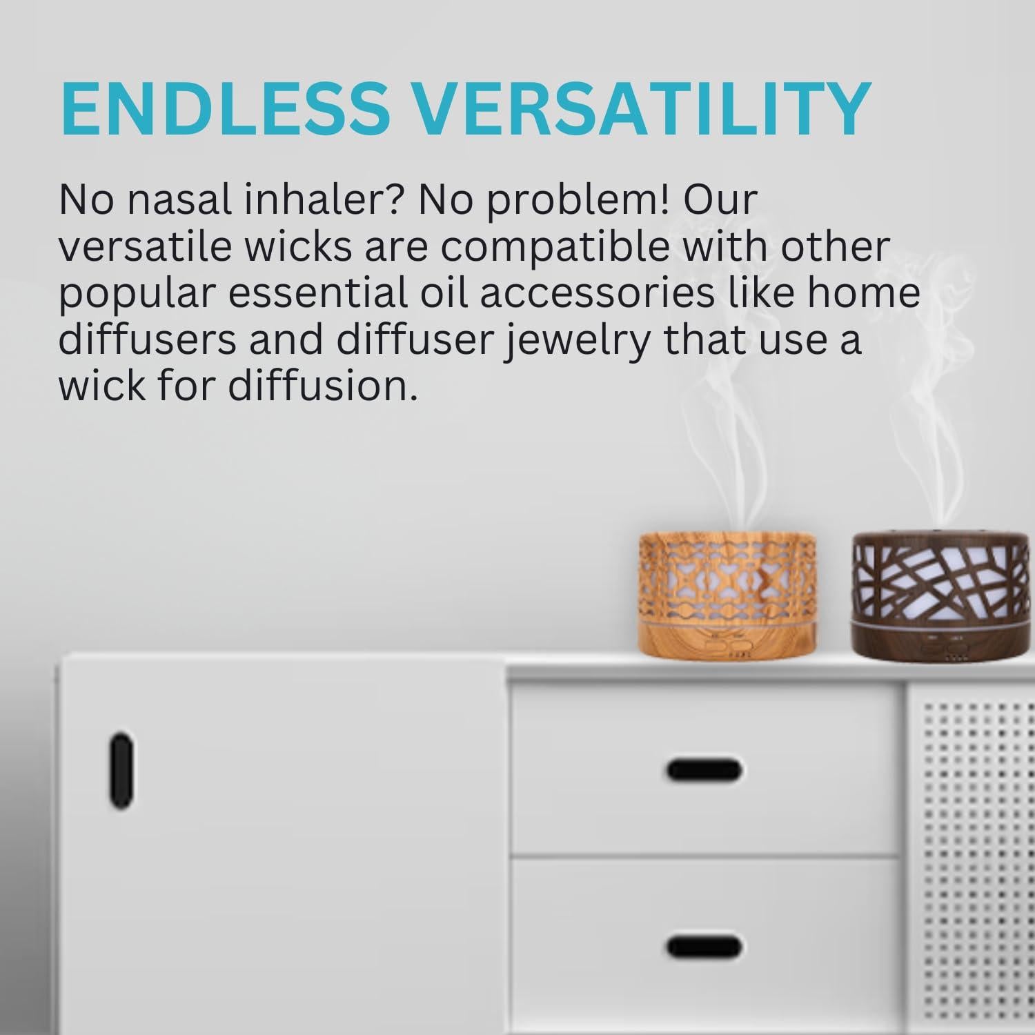 Recargas de Inhalador Wild Essentials 100 Piezas 4 cm Aromaterapia