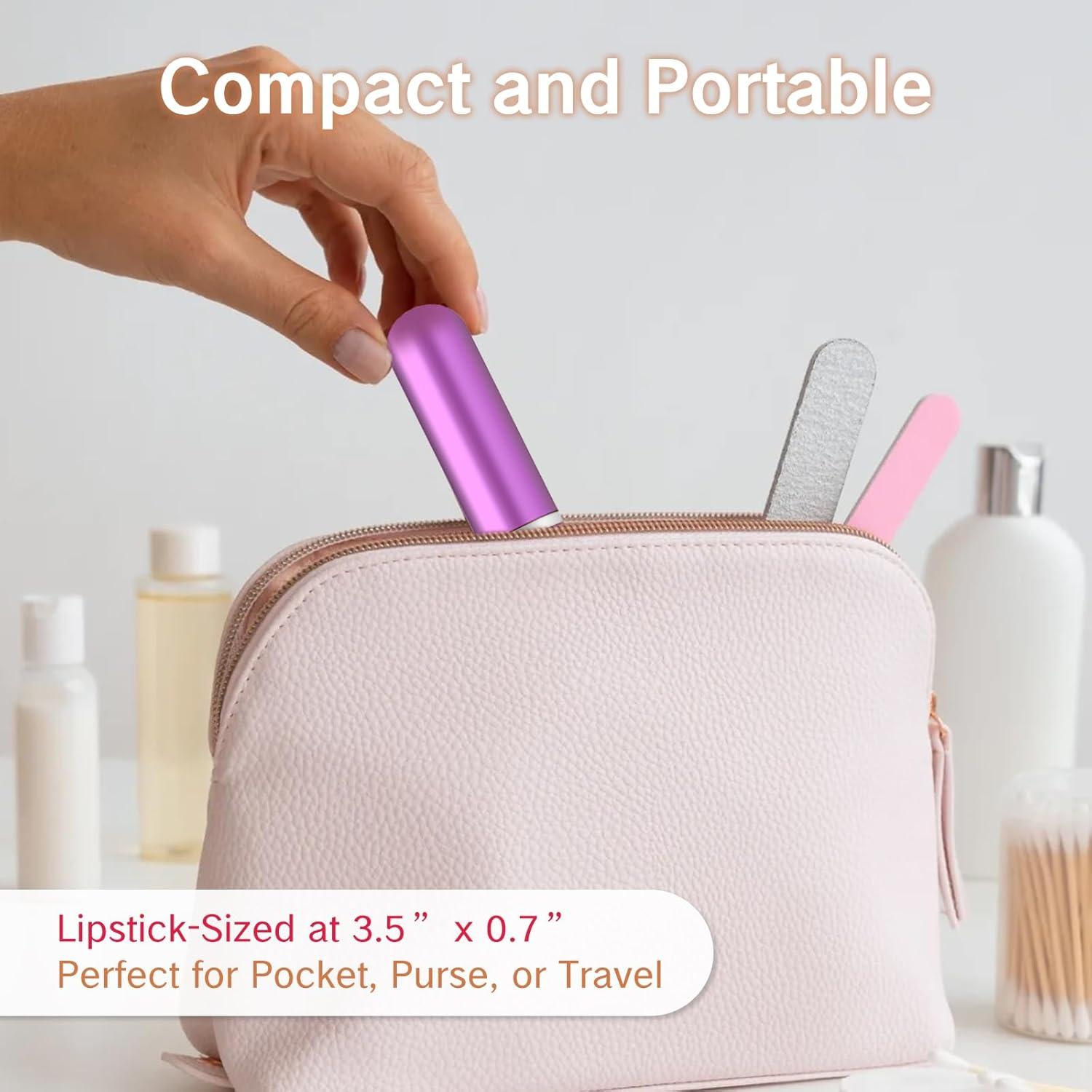 Inhaladores de Aceite Esencial NIIIYTYB 5 Pcs Portátiles