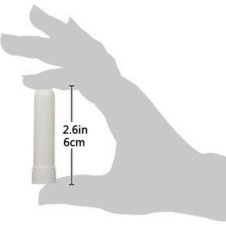 Juego de 12 Inhaladores Nasales ZIOJOVK + 2 Cuentagotas