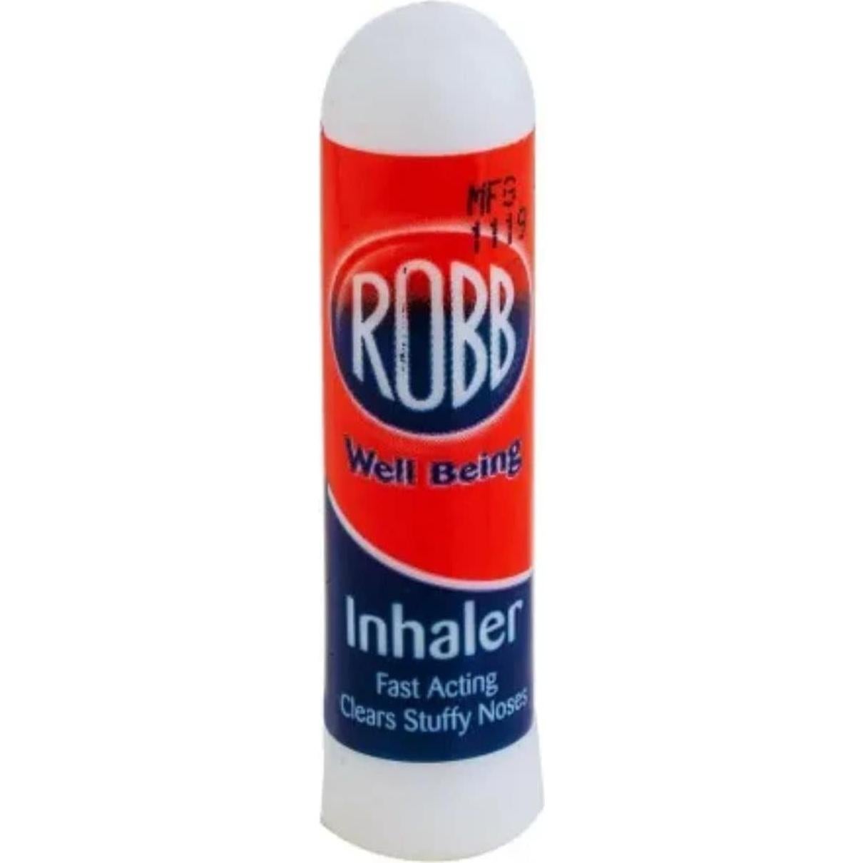 Inhalador Robb con Aceite de Eucalipto - Alivio Nasal (2 Unidades)