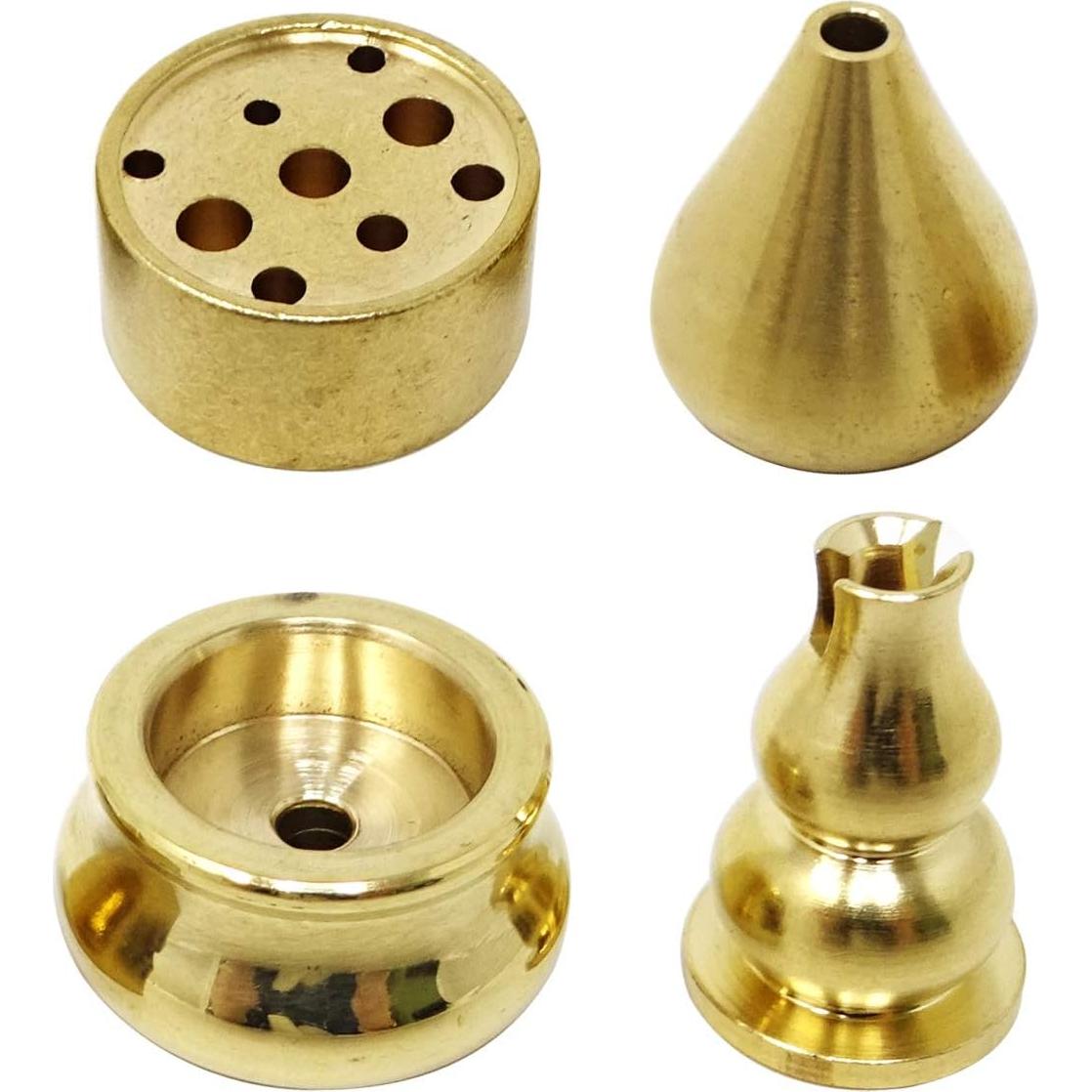 Soporte de Incienso de Latón Honbay 4PCS Mini Quemador